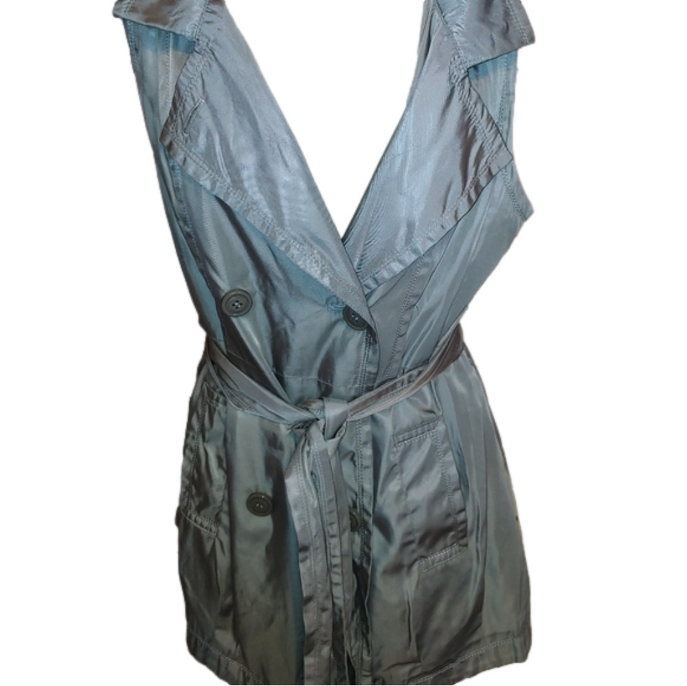 Vertigo Paris Gray Jacket Double Breasted L